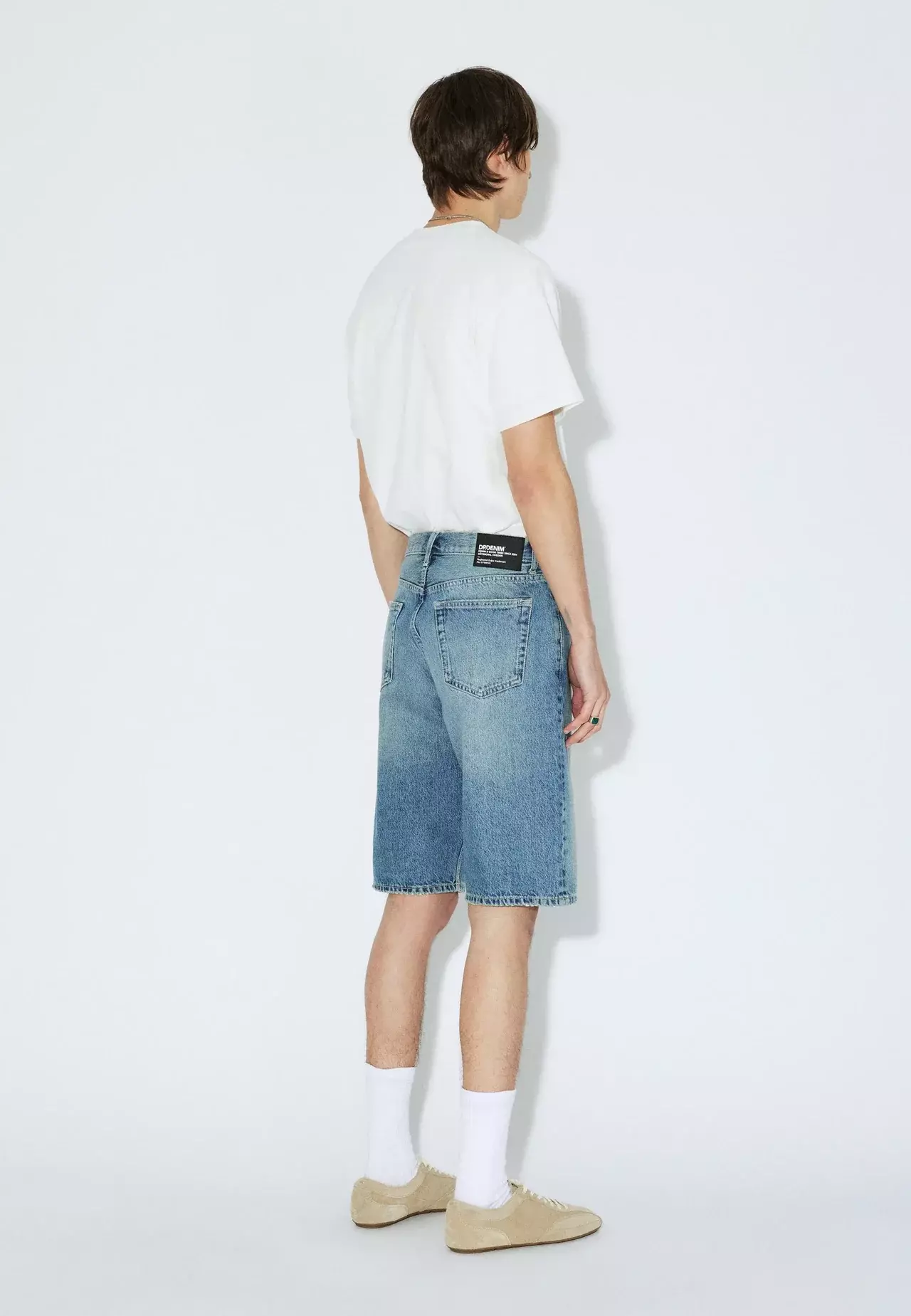 Dr.Denim Omar Shorts Drift Sky Used Herren Denim blau